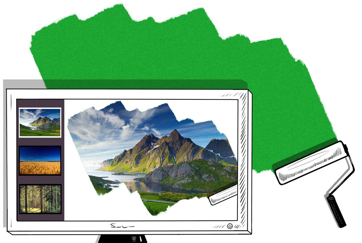Краска «зелёный экран» для создания хромакея