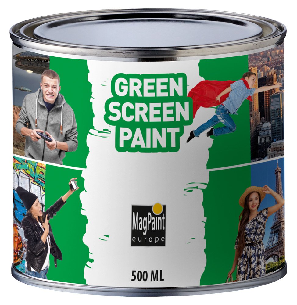 Краска Зелёный экран - GreenscreenPaint (0.5 л)